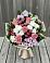 Букет цветов из: Альстромерии, Гвоздики, Розы и Хризантемы в Войновой-Горе