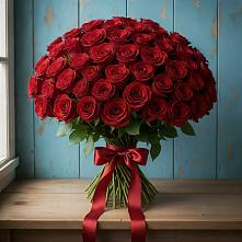 Букет Красные розы Блэк Меджик в Войновой-Горе