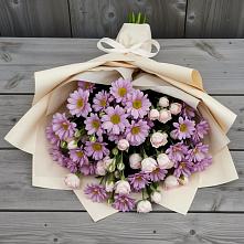 Букет цветов из:  Розы и Хризантемы #REPLACE_PRED# Войновой-Горе