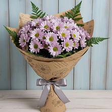 Букет цветов из:  Хризантемы в Войновой-Горе