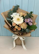 Букет цветов из:  Герберы и Хризантемы в Войновой-Горе