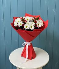 Букет цветов из:  Хризантемы в Войновой-Горе