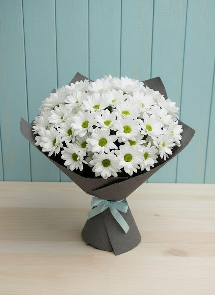Букет цветов из: Хризантемы в Войновой-Горе