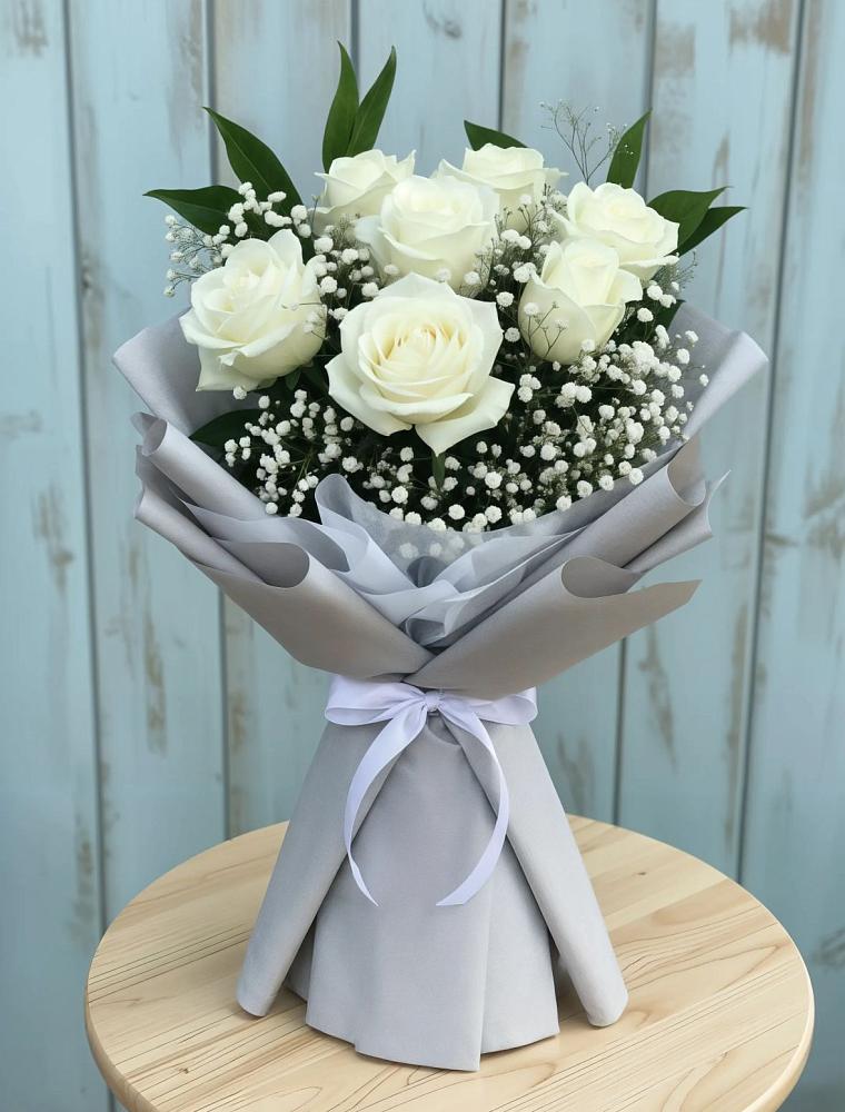 Букет цветов из: Розы в Войновой-Горе