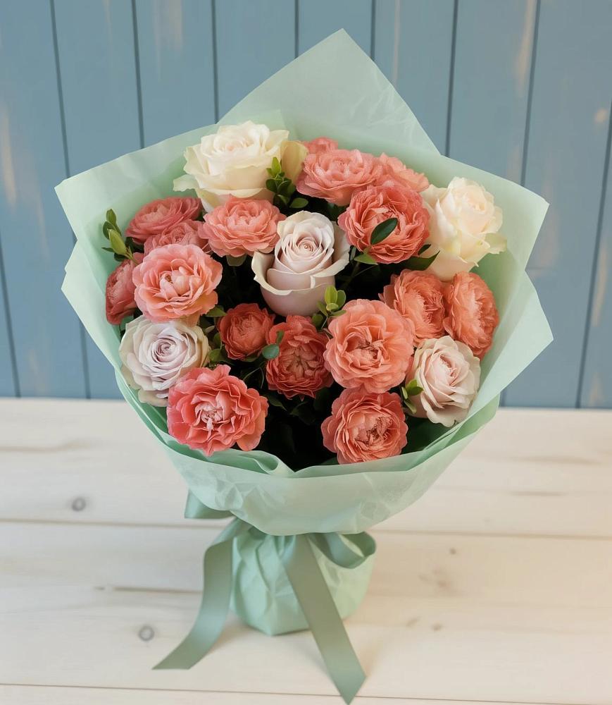 Букет цветов из: Розы в Войновой-Горе