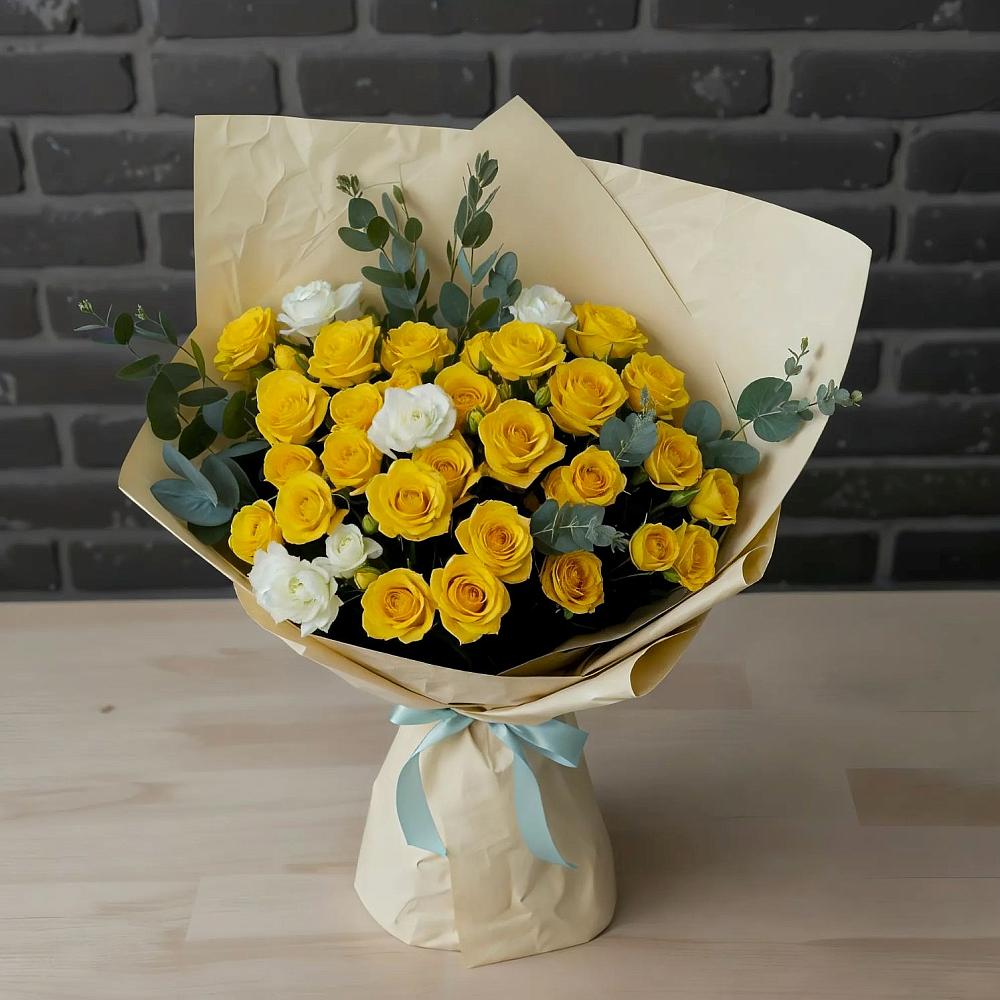 Букет цветов из: Розы в Войновой-Горе