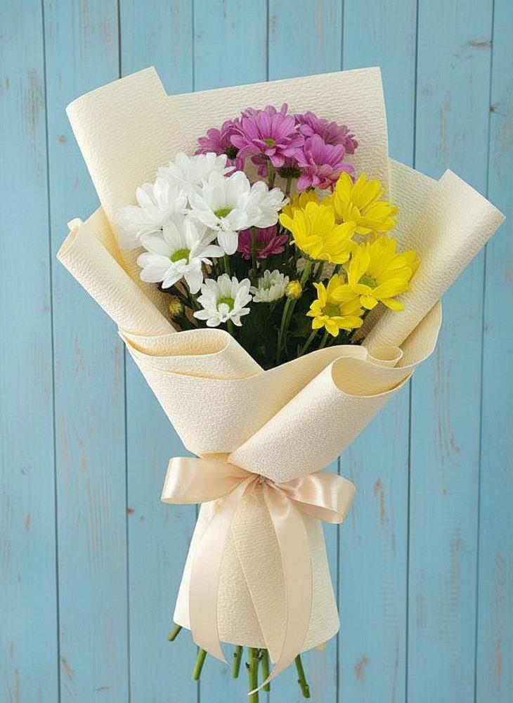 Букет цветов из: Хризантемы в Войновой-Горе