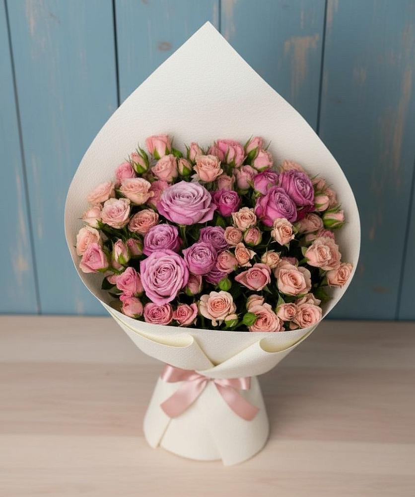 Букет цветов из: Розы в Войновой-Горе