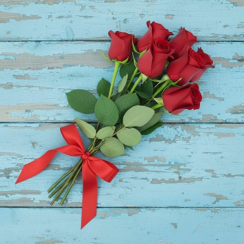 Букет Красные розы в Войновой-Горе