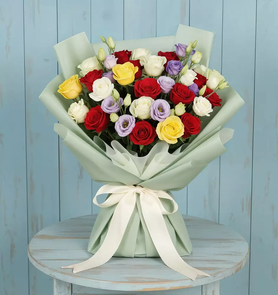 Букет цветов из: Розы в Войновой-Горе