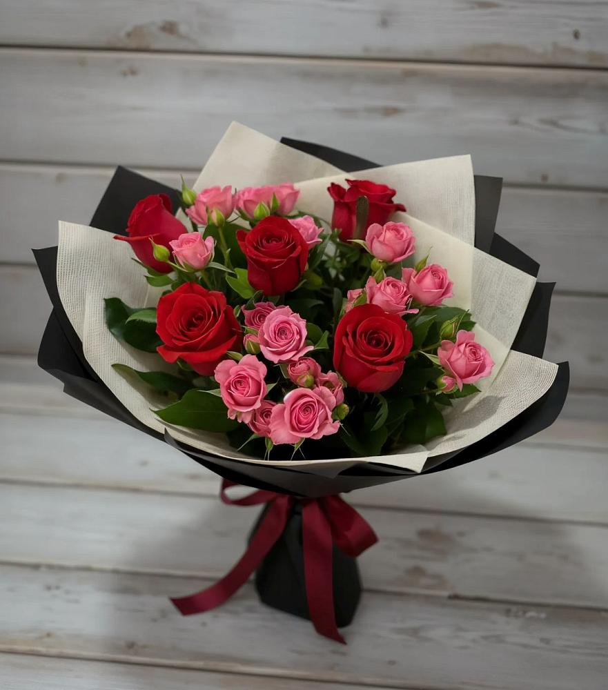 Букет цветов из: Розы в Войновой-Горе