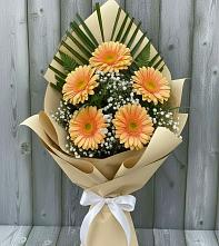 Букет цветов из:  Герберы в Войновой-Горе